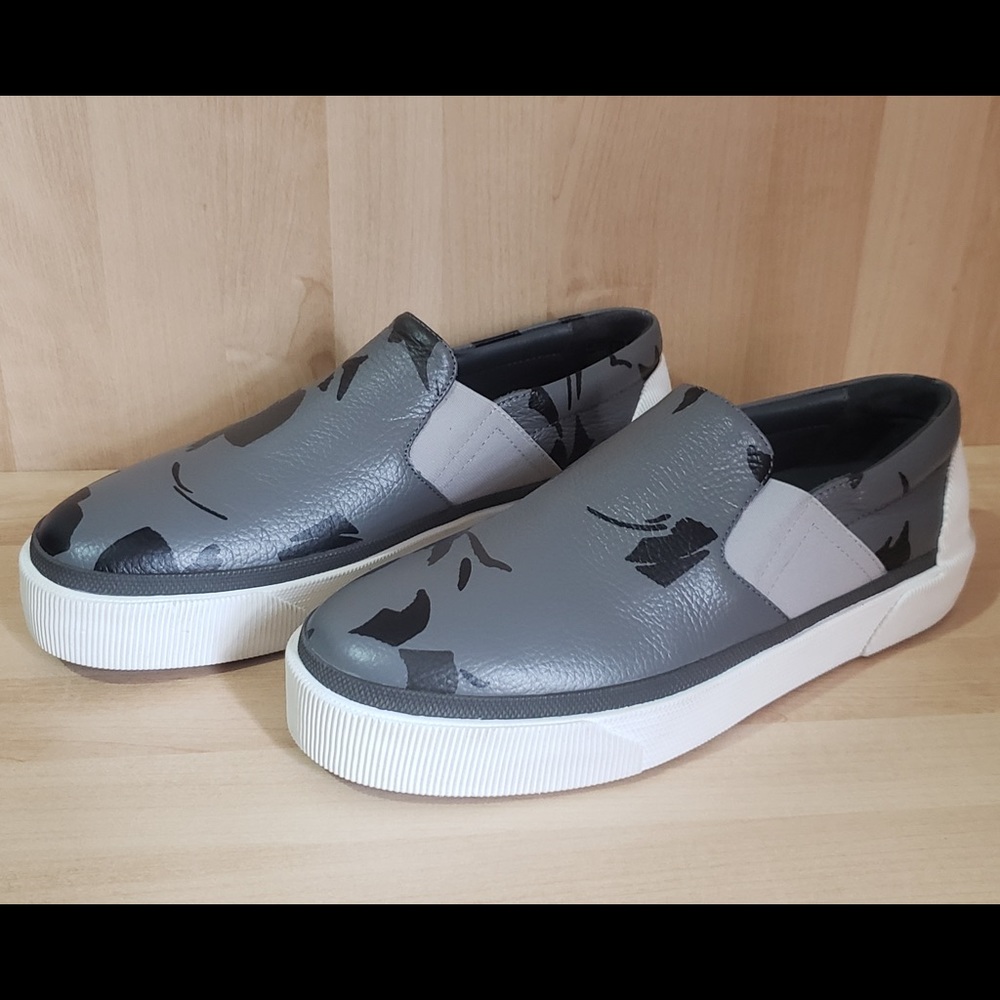 men's LANVIN Slip On Camouflage Shoes sz 9 Sneaker